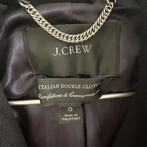J. Crew lady day topcoat black 0 - Picture 3 of 4